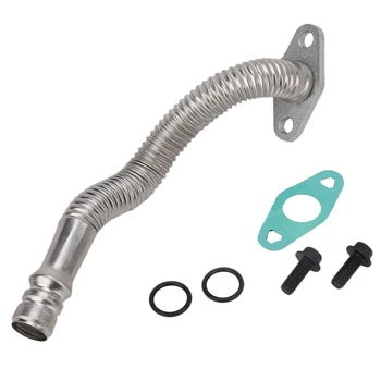 

Turbo Oil Return Drain Line Tube 68005450AA for 07.5-18 Dodge Ram 2500 3500 4500 5500 6.7L 2007-2018