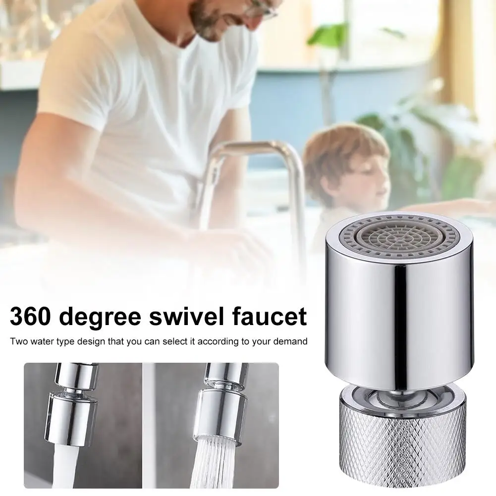 Кухонный кран фильтр для воды 360 Поворотный кран распылитель головка 55/64 дюймов с внутренней резьбой водосберегающий кран аэратор для кухонной раковины