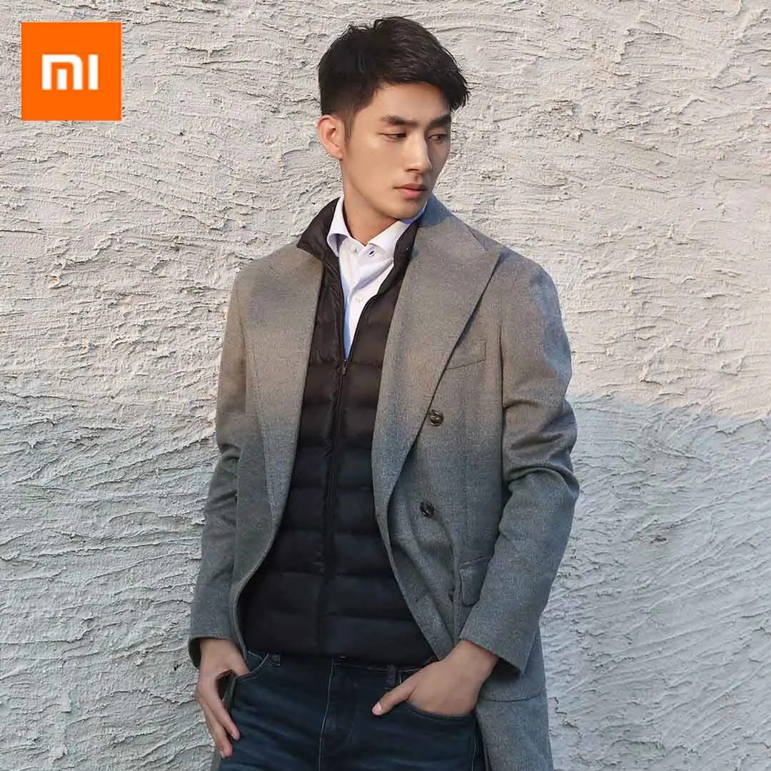 Xiaomi Mijia Graphene Intelligent USB 4 file Temperature Control Fever Goose Down Burning Vest Coup