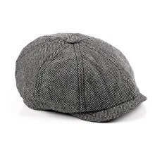 Берет в стиле винтаж кепки Британский Стиль Регулируемая дышащая восьмиугольная шляпа наружные головные уборы одежда аксессуары
