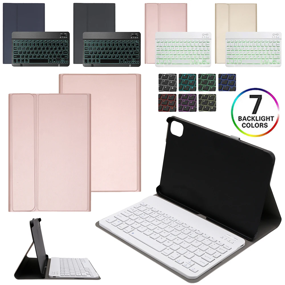 

Backlit Wireless Keyboard Cover for Xiaomi Mi Pad 5 11 inch PU Leather New Release Tablet Case for Xiaomi Mi Pad 5 Pro 11 inch