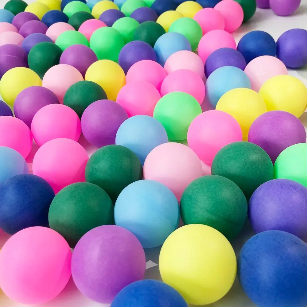 Table-Tennis-Balls Ping-Pong-Balls Mixed-Colors Entertainment Lottery-Game 40mm for And