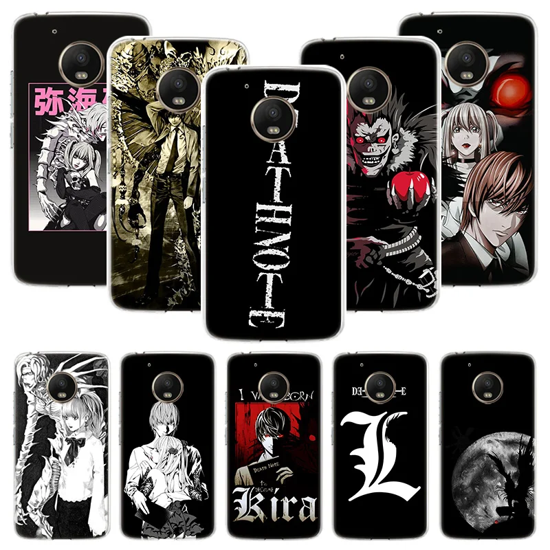 Чехол для телефона с рисунком Аниме Манга Death Note Motorola Moto G9 G8 G7 G6 G5 E6 E5 E4 Plus Play Power One