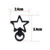 10pc/lot Star shape Keychains Lobster Clasps Hooks Key Chain Key Rings for DIY Trinkets Pom Pom Keychain Jewelry Findings ► Photo 2/6