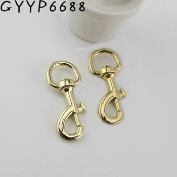 

15mm High quality hook webbing trigger metal snap hook hardware carabines swivel clasp lobster claws Bag Parts Accessories