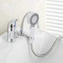 50 см цинковый сплав горячей и холодной воды кран мытья волос смесительный клапан салон красоты кровать аксессуары