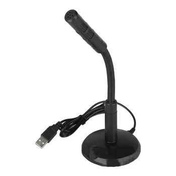 

Microphone, USB Computer Driver-Free Microphone, Suitable for Most Computers
