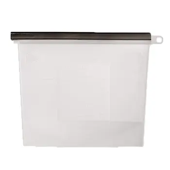 

Silicone Food Bags Fresh Bag Kitchen Tool Reusable Storage Sealed Fruit Sealed Household Stand Up Zip Shut Container