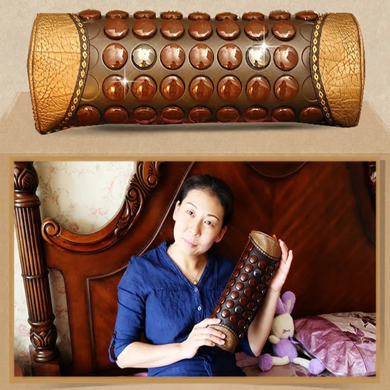 

Protect Your Cervical Spine Jade Germanium Stone Body Care Massage Pillow Release The Pressure