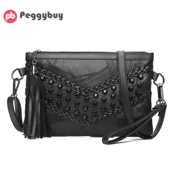 

Crsossbody for Women Sheepskin Mini Messenger Bag Simple Shoulder handbag Female Evening Party Bags Bolsas Feminina Sac A Main