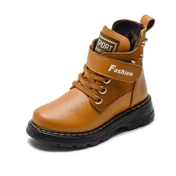 

Autumn Winter Kids Casual Shoes Boys Sneakers Mid-Cut Fashion Children School Shoes Kids Footwear Martin Snow Boots