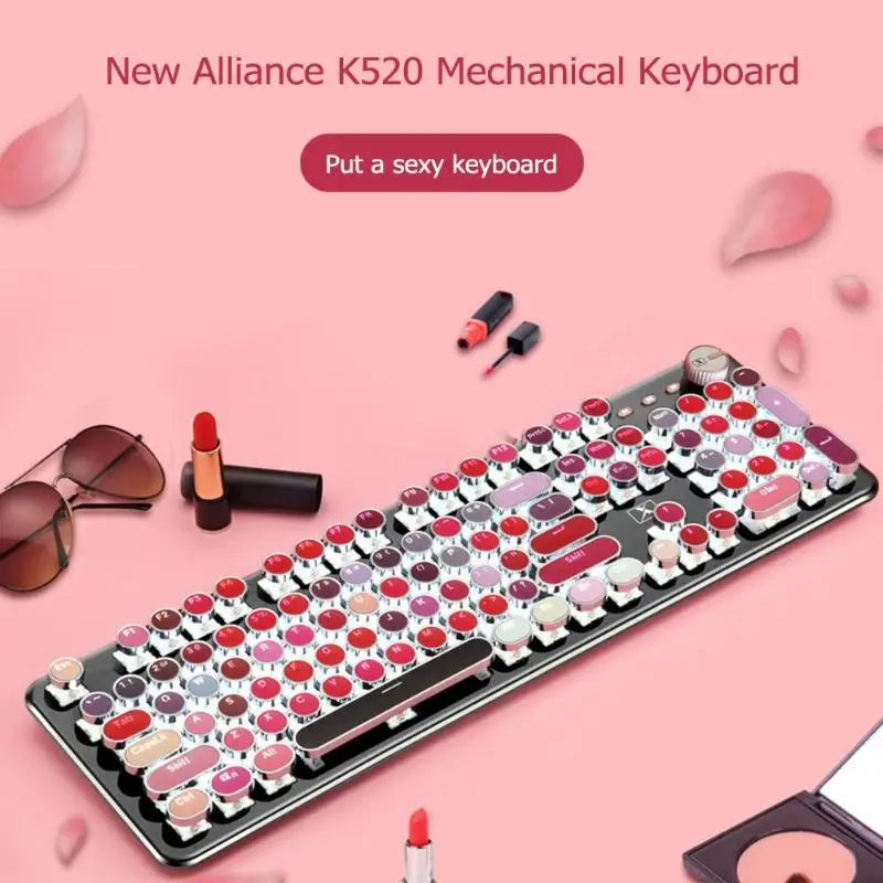 

X10/K520 Wired Gaming Mechanical Keyboard Backlit Anti-ghosting 104 keys RGB keyboard for computer gamer