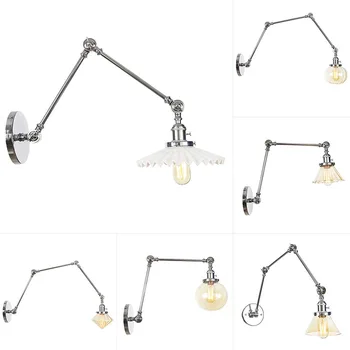 

American style small and simple bedroom exhibition hall corridor living room decorative wall lamp