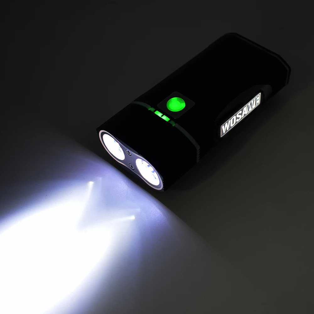 Велосипедный фонарь WOSAWE 2400 люмен XML светодиодный передний для велосипеда USB