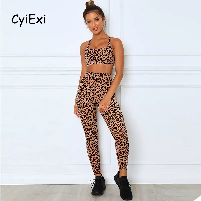 leopard gym leggings