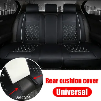 

Universal Rear Car Truck Seat Cover PU Leather Winter Warm Cushion Anti-Slip Back Chair Pad For Vehicle Auto Car Seat Protector