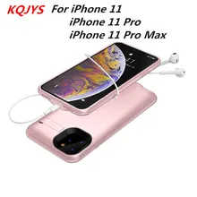 KQJYS, внешняя батарея, Мобильный блок питания для iPhone 11 Pro Max, батарейный блок для iPhone 11 Pro, Противоударная крышка, блок питания для iPhone 11