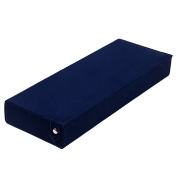 

8 Slot Eyewear Stand Holder Sunglasses Glasses Storage Display Case Jewelry Tray Storage Box Organizer Unisex Dark Blue