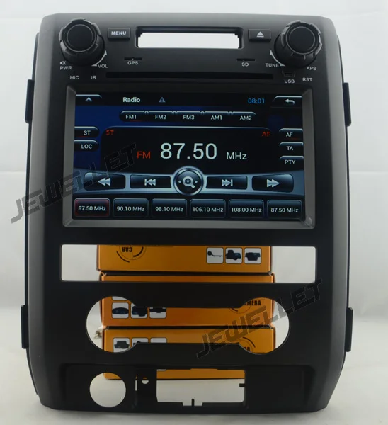 Восьмиядерный ips экран Android 9,0 автомобильный DVD gps Радио Навигация для ford F-150 Lobo F-250 2009-2012 с 4G/Wifi DVR OBD 1080P