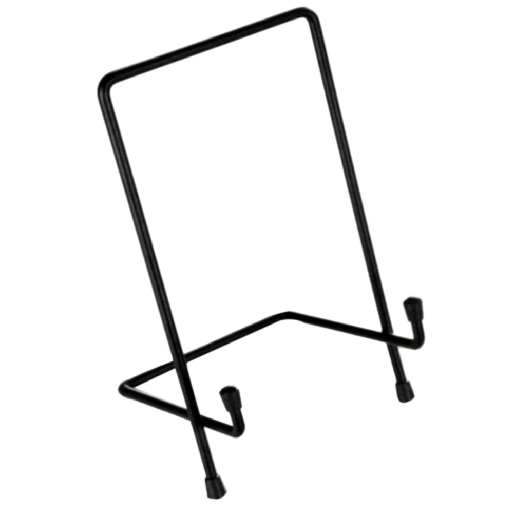

Decorative Tablets Dish Rack Home Easel Plate Iron Display Stand Cookbooks Art Picture Pedestal Photo Holder Picture Frames Bowl