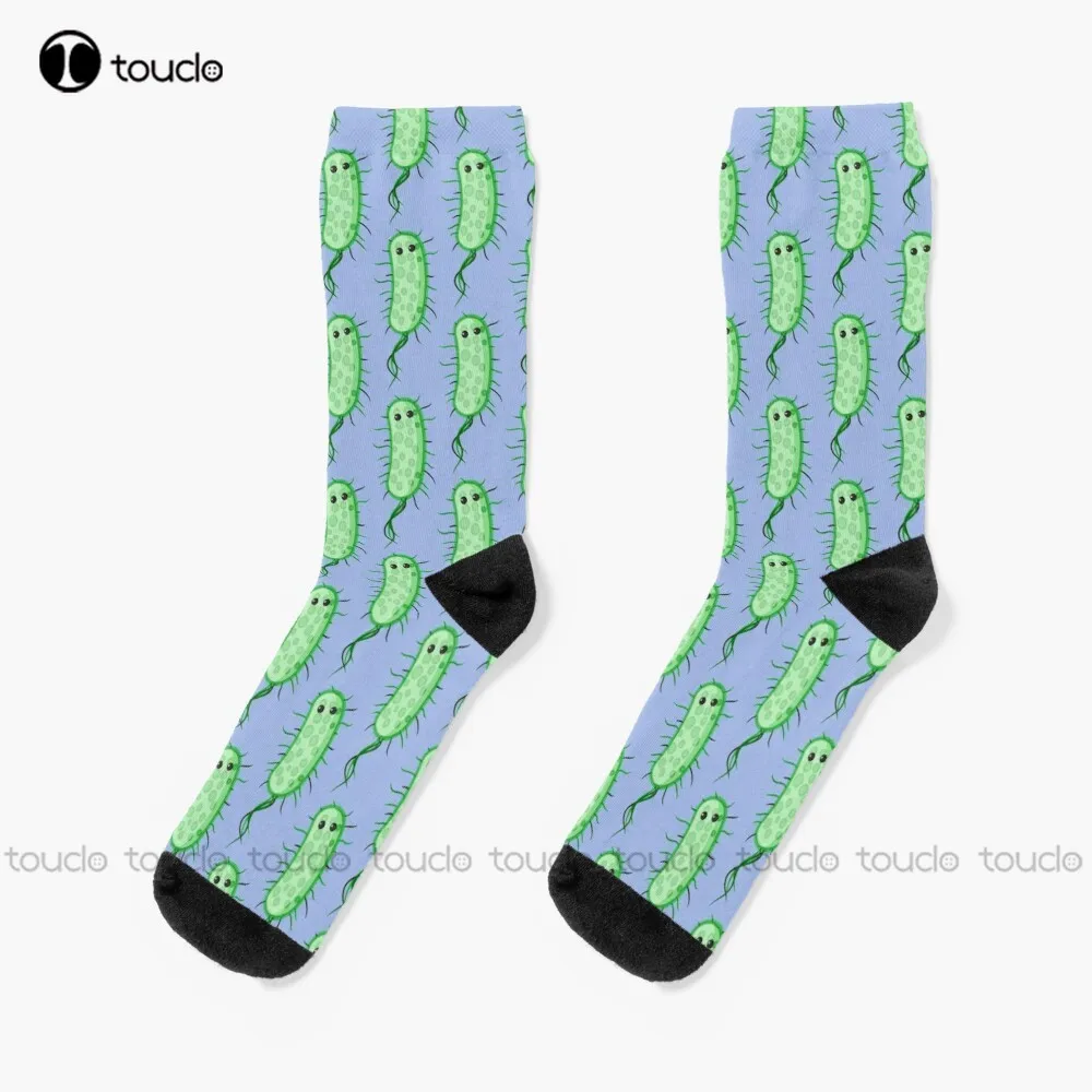 

Escherichia Coli Socks Womens Boot Socks Christmas New Year Gift 360° Digital Print Personalized Custom Hd High Quality