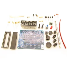 Практичный 2 Вт Мини цифровой домашний с оболочкой 4,5 V-5,5 V паяльная 8ohm DIY приемник Динамик электроники комплект прозрачный FM радио