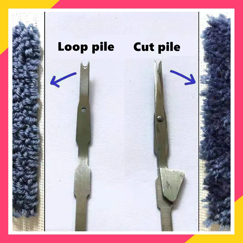 Cut Pile Scissor And Loop Pile Scissor For Zqii Electric Hand Tufting