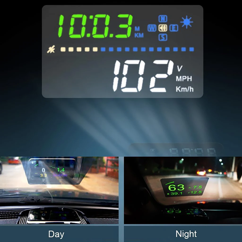 150*125mm Head Up Display HUD Protective Film Reflective Projection Screen Dustproof