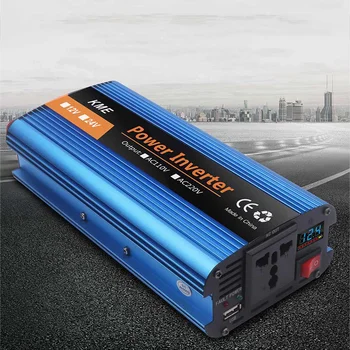 

Inverter 12V 220V 4000W Power Inverter Voltage Convertor Transformer 12/24V to 220V Inversor Modified Sine Wave