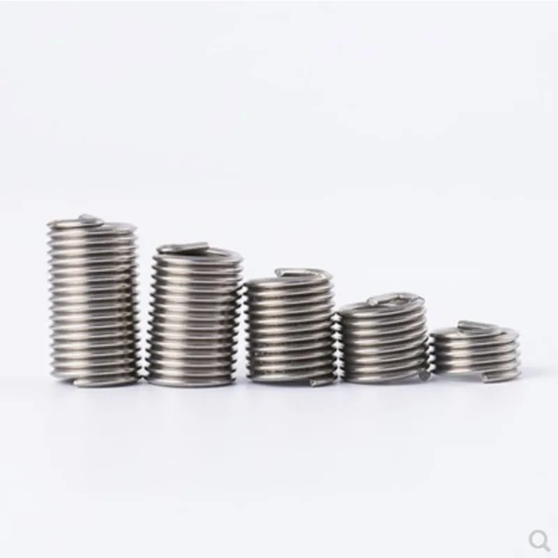 50pcs M3 * 0.5 * 2D inserto filettato in acciaio inossidabile 304