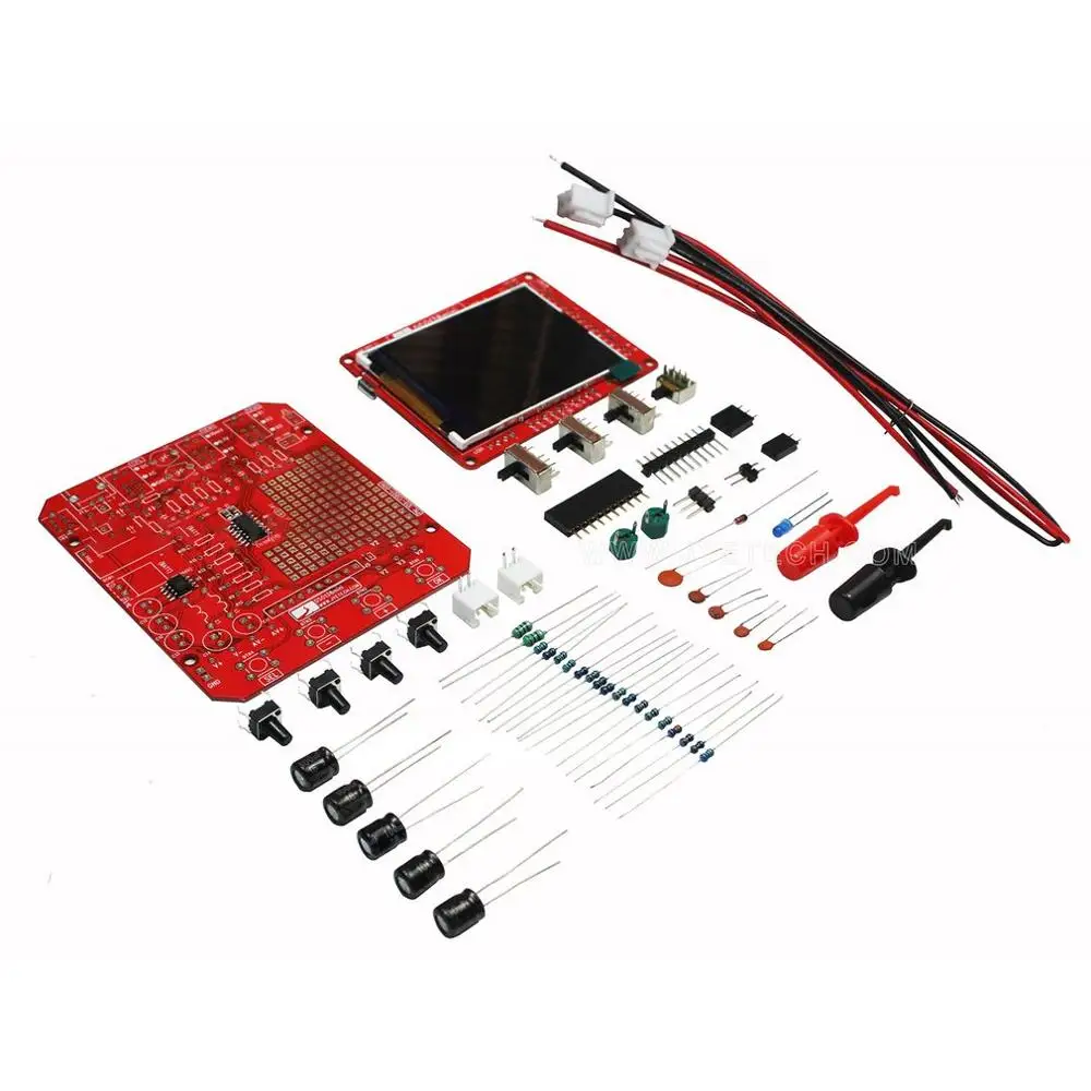 DSO138mini Digital Oscilloscope DIY Kit SMD Parts Pre soldered