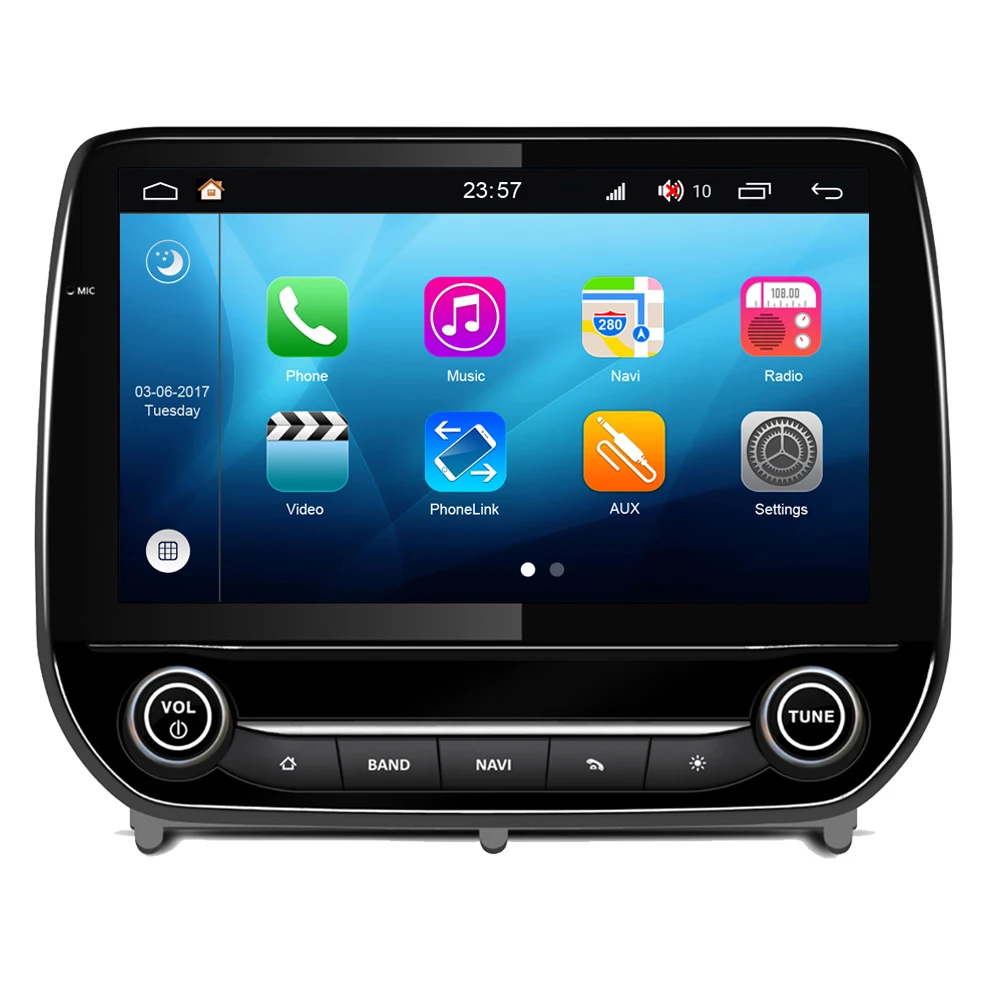 Автомобильный радиоприемник RoverOne Android 8 0 Octa Core GPS для Ford EcoSport 2018 2019 сенсорный экран