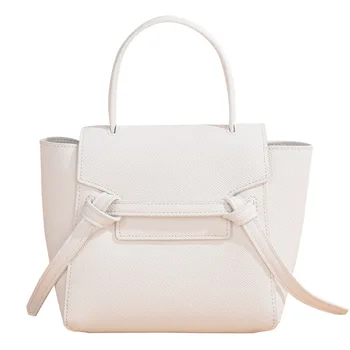 

Mini Handbag 2020 Women's Bag New Genuine Leather Fashion Trend Catfish Design Bag Crossbody Shoulder Small Bag