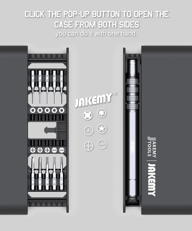 JM-8170 New Product Professional Multifunctional Screwdriver Set Precision Hand Tools Kit for Mobile Phone computer DIY Repa