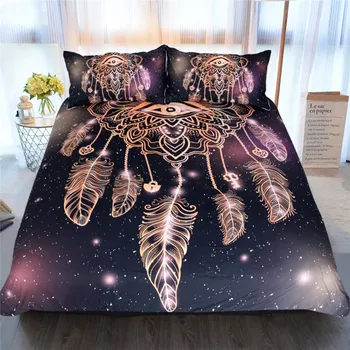 

Bedding Set 3piece Cotton Home Textile Girl Bedroom Romantic Bed Nordic King Size Double Complete Duvet Cover Pillowcases Bedset