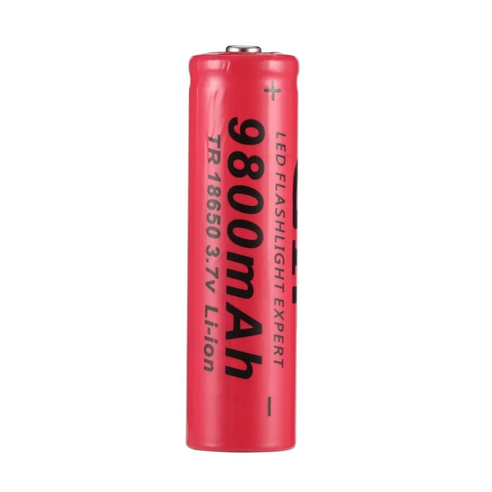20 шт TR 18650 3,7 V 9800mAh емкость литий-ионная аккумуляторная батарея с двойным/четырьмя зарядным устройством для светодиодный фонарик батареи Прямая поставка