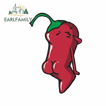 

EARLFAMILY 13cm x 8.6cm for Spicy Body for Car Decal Vinyl Material Car Sticker Waterproof Air Conditioner For JDM SUV RV