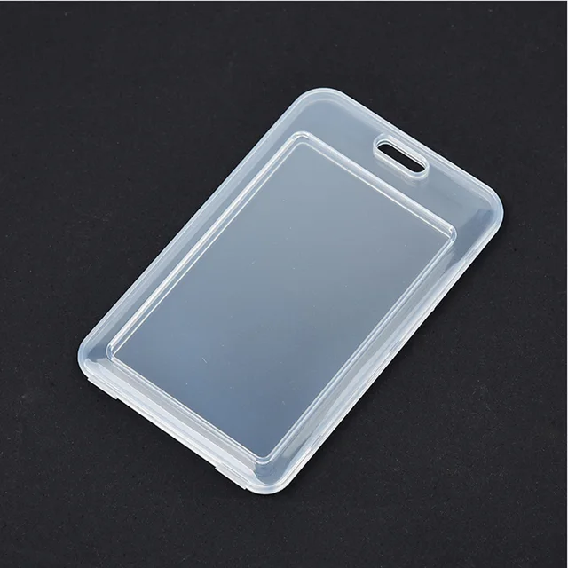 1pcs Waterproof Transparent Card Cover Women Men Student Bus Card Holder Case Business Credit Cards Bank ID Card Sleeve Protect Clear
