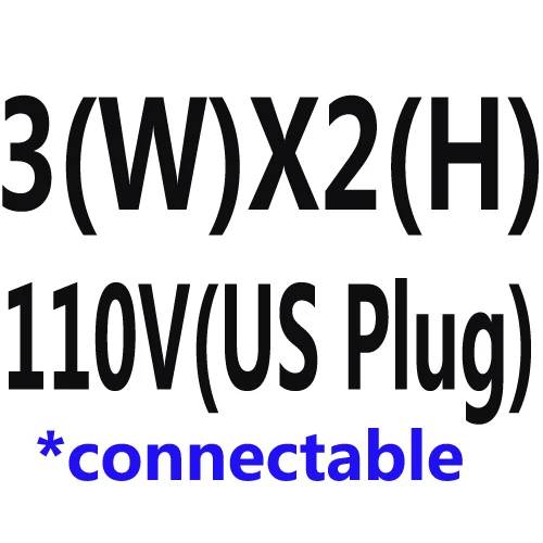 3M(W) x2M(H) 110V US Гирлянда 3x1/3x2/3x3 м светодиодный гирлянды-сосульки рождественские сказочные огни для дома Свадебные/вечерние/занавески/сад/украшение окна - Испускаемый цвет: 3M(W) x2M(H) 110V US