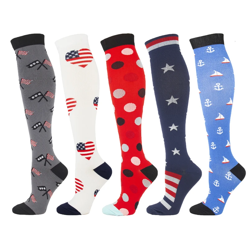 

Compression Stockings Set 5 Pairs Per Set Socks Men Combination Nylon Socks Compression