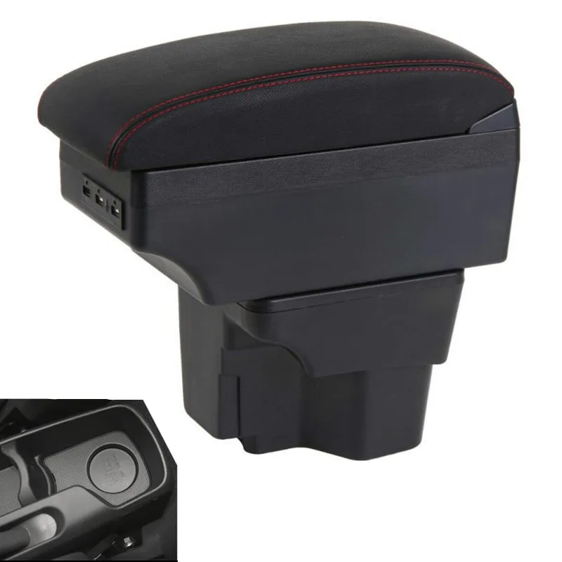 for Kia Rio armrest box 3 central Store content cup holder 2012-2016 Automotive retrofit accessories | Автомобили и мотоциклы