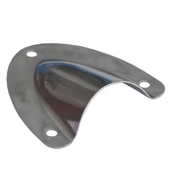 

2PCS Stainless Steel Clamshell Vent / Wire Cover Clam Shell Vent for Boat, S