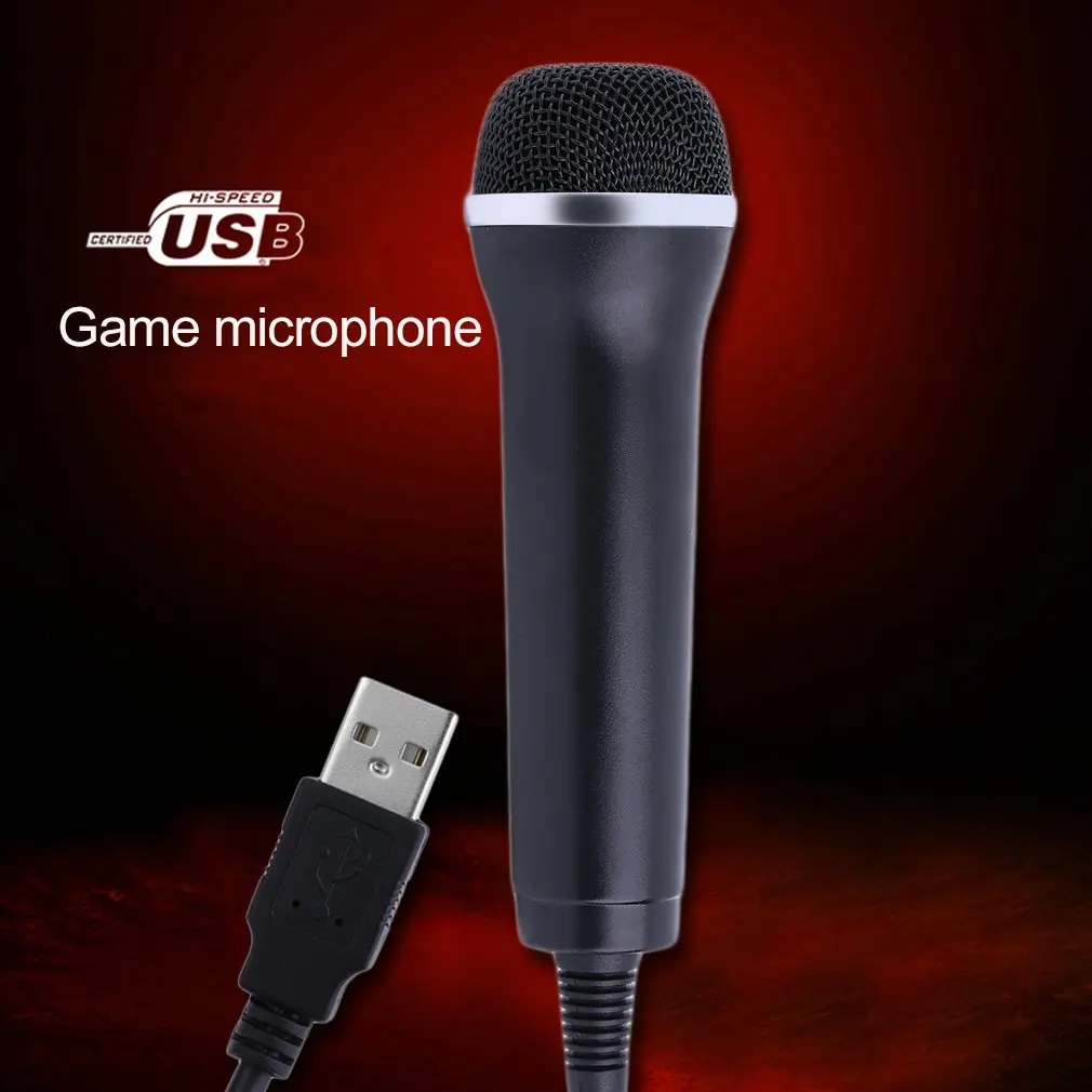 Универсальный высокопроизводительный USB микрофон супер легкий вечерние микрофон для XBOX360 для XBOXONE Black