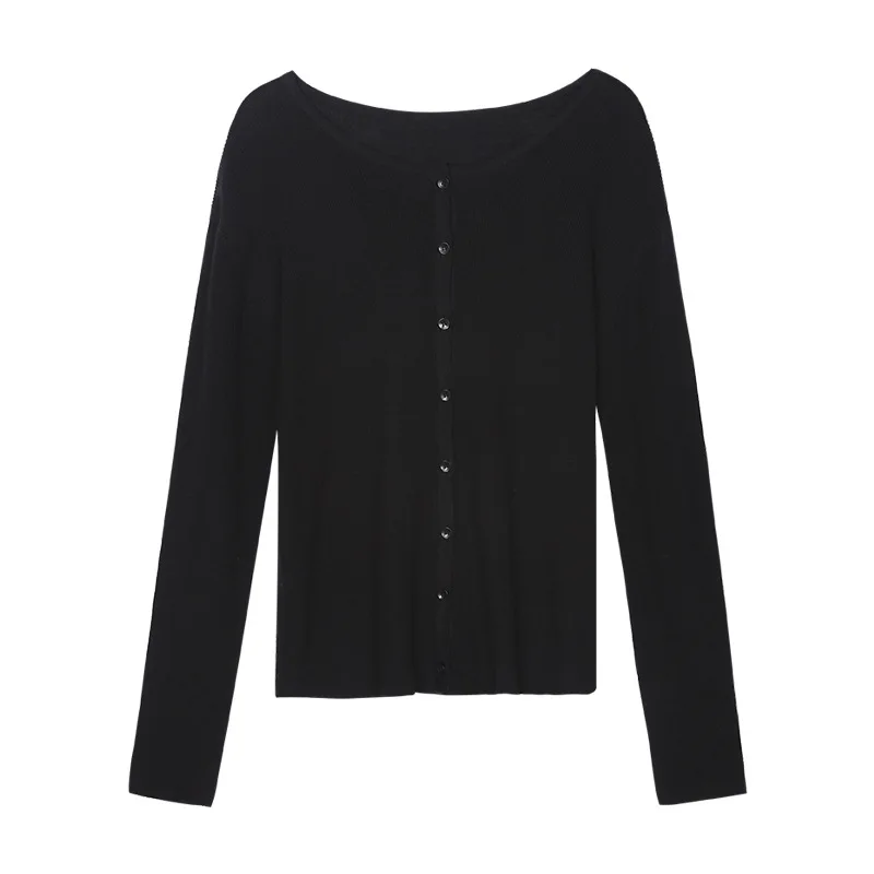 

Slouchy Cotton Knitted Cardigan Women Casual Cardigans Sweaters Fall