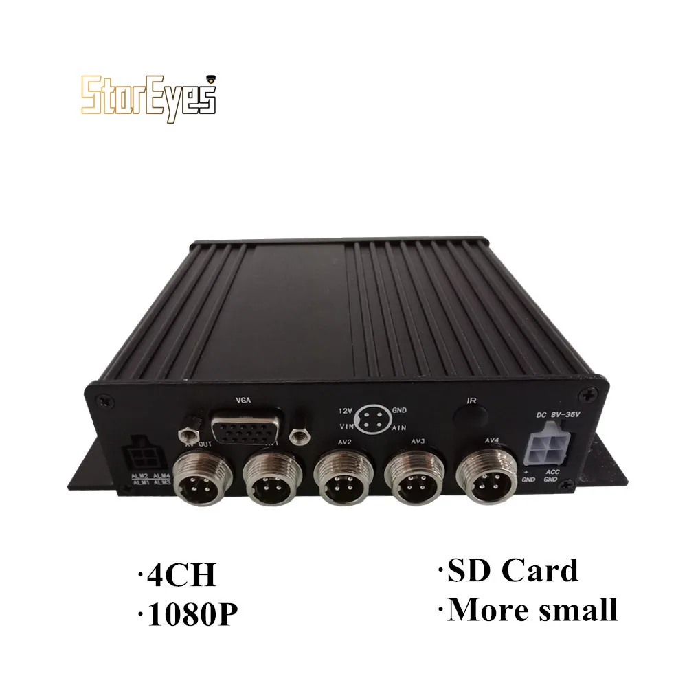 Каналы H.264 SD Card Mobile DVR|Видеорегистратор для видеонаблюдения| |