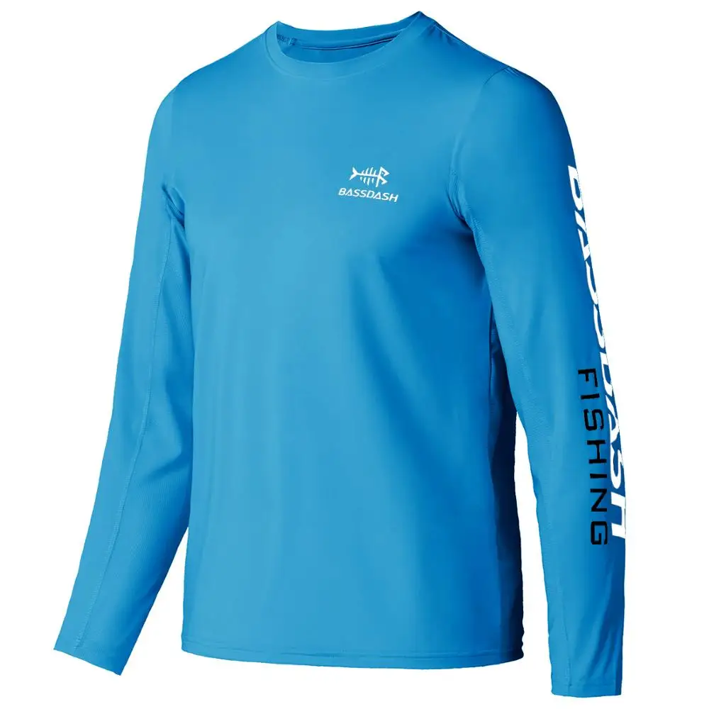 Bassdash UPF 50 Youth Fishing T Shirt Long Sleeve Performance UV Protection Tee 