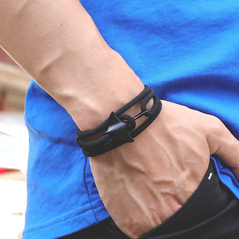 Ocean Animal Rope Bracelet Adjustable for Men and Women