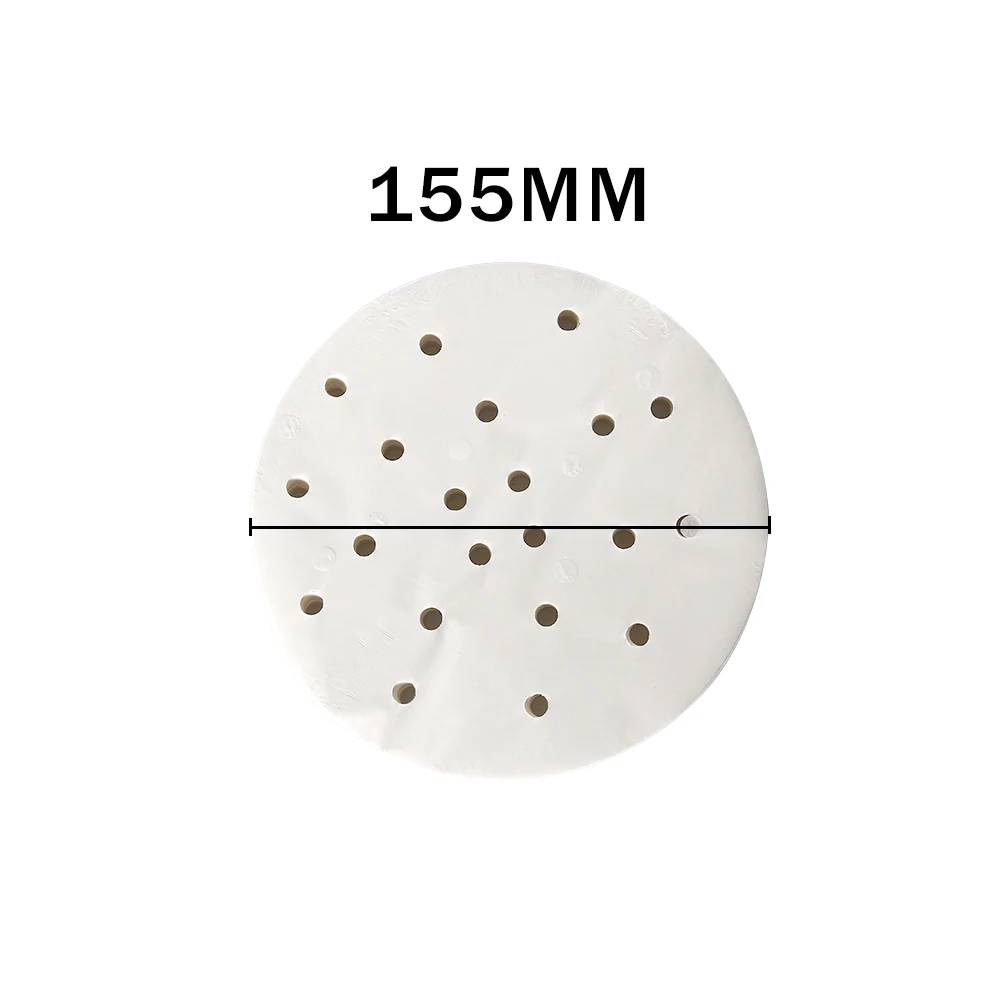 GZZT 400pcs Oil Absorbing Paper 155mm Suitable for IT-150/AM15 Hamburger Press Paper Steamer Paper Non Stick Baking Oil Paper