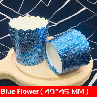 50pcs Формы для выпечки, инструменты для торта, бумажный стаканчик для кексов, Рождественская, свадебная, Goilden, Формы для кексов, формы для выпечки, бумажные обертки для кексов - Цвет: 50pcs