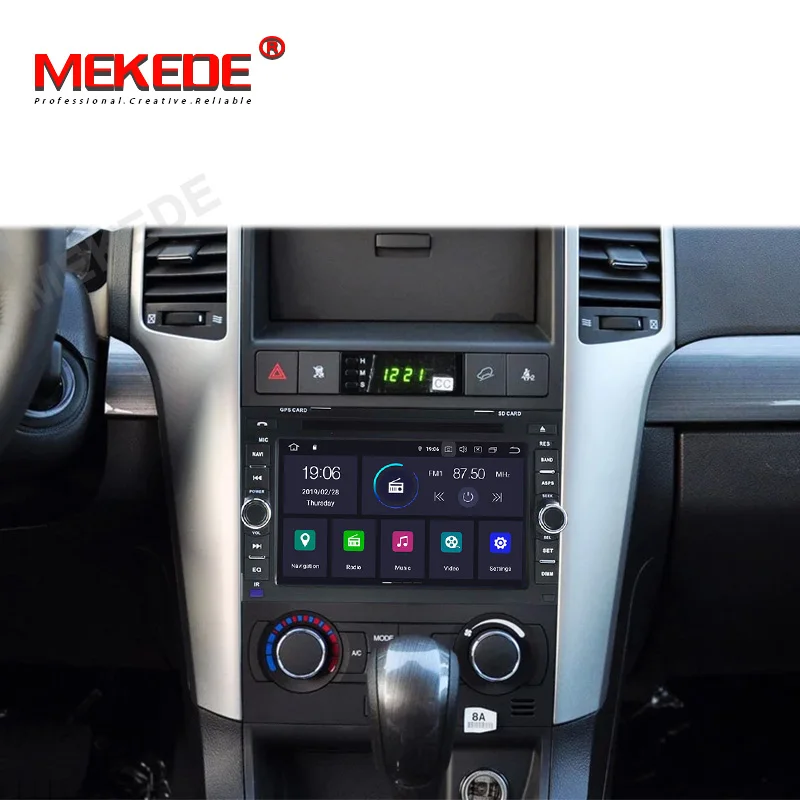 7 дюймовый 2din Android 9 0 автомобильный DVD мультимедийный плеер для Chevrolet Aveo 2002 2011 Epica 2006